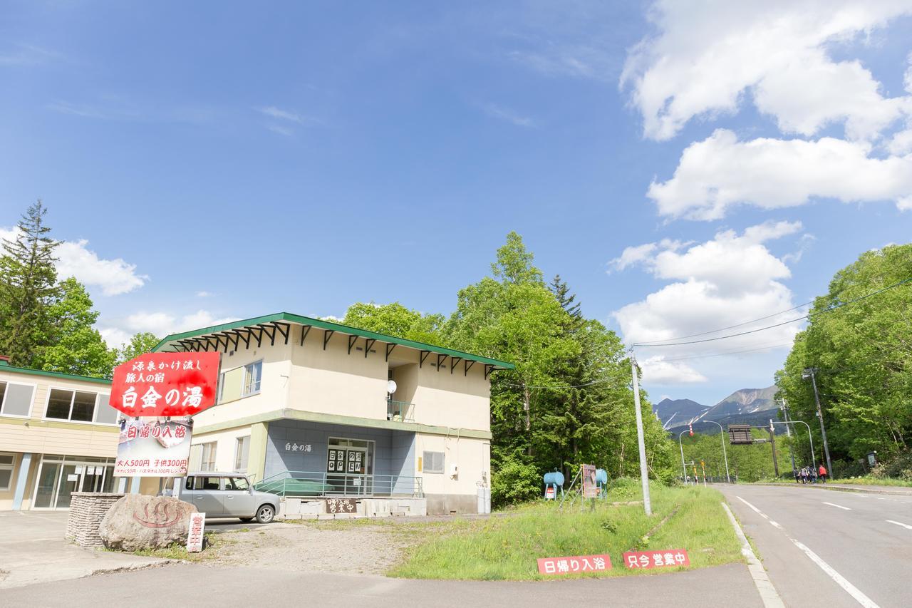 Biei Shirogane No Yu Hotell Exteriör bild
