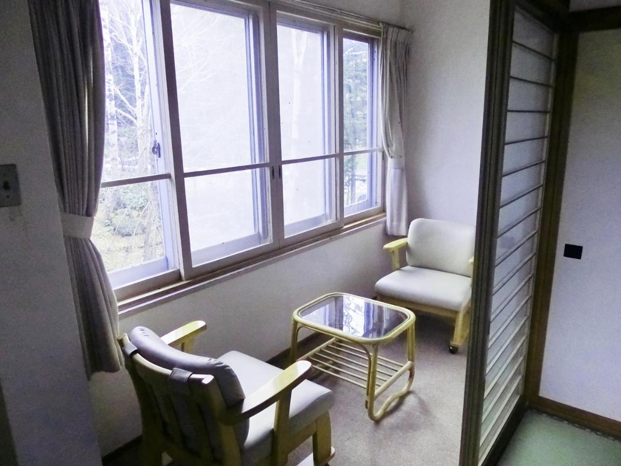 Biei Shirogane No Yu Hotell Exteriör bild